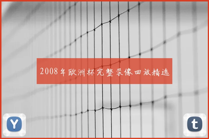2008年欧洲杯完整录像回放精选