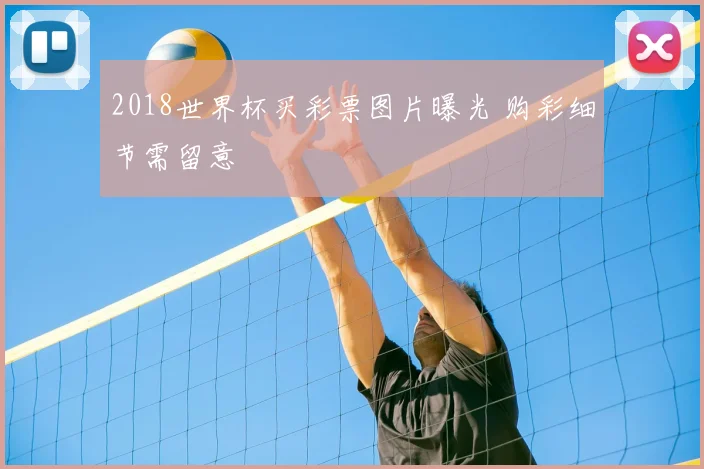 2018世界杯买彩票图片曝光 购彩细节需留意